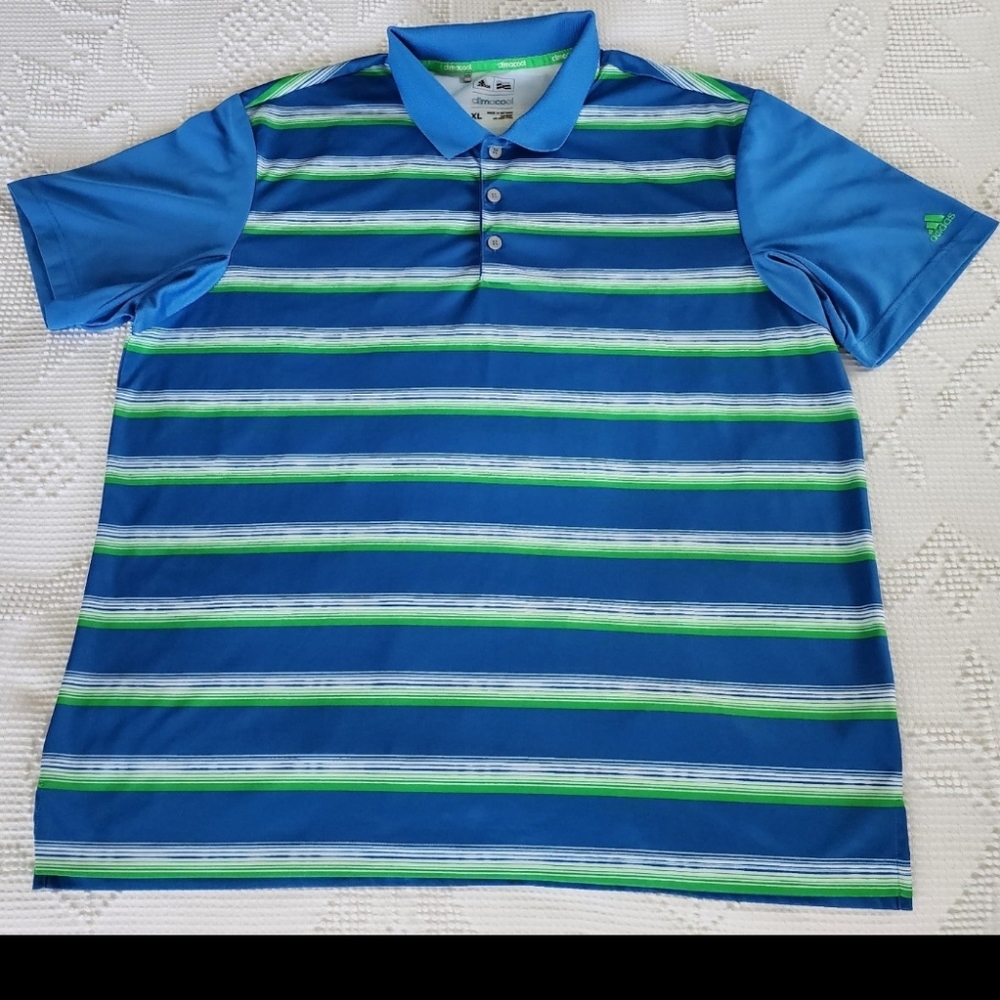Adidas Climacool Men's Polo Golf Shirt Size XL